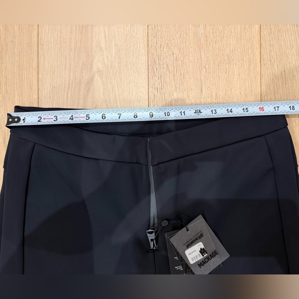Mackage EIRA XL Black Luxe Ski Pants Water Resistant Stretch NWT Snow Pants BNWT - Picture 7 of 13